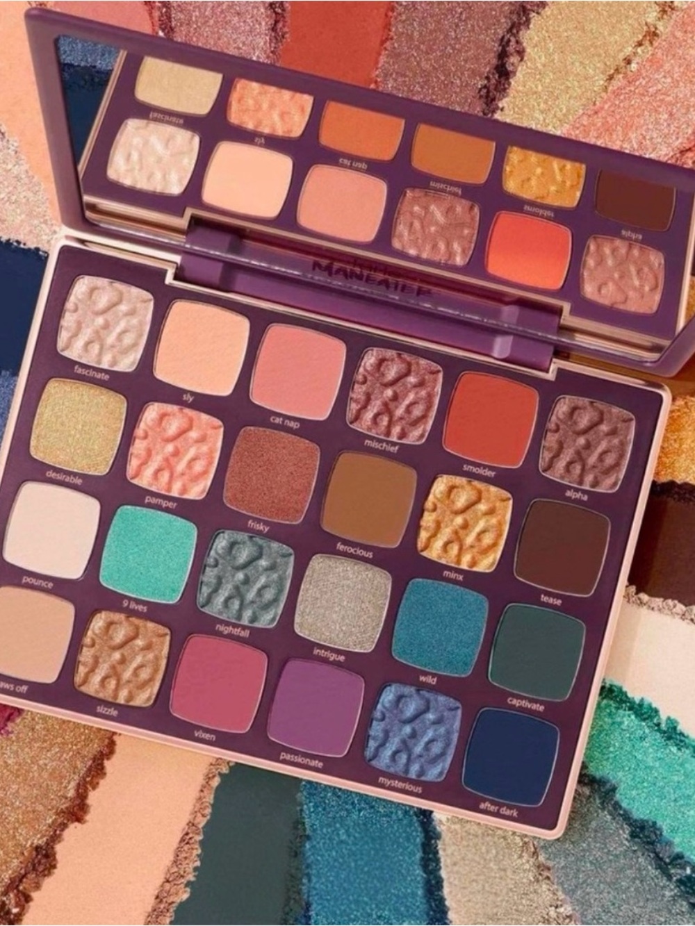 Vibrant Multicolor Eyeshadow Palette – Assorted Sparkle & Matte Shades